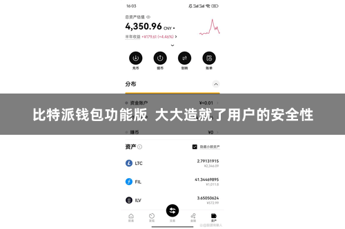 比特派钱包功能版  大大造就了用户的安全性