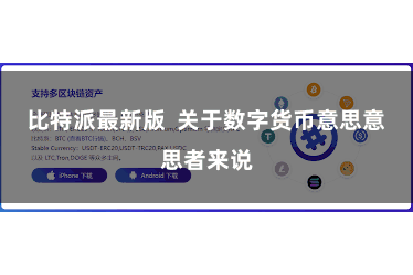比特派最新版 关于数字货币意思意思者来说
