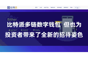 比特派多链数字钱包 但也为投资者带来了全新的招待姿色