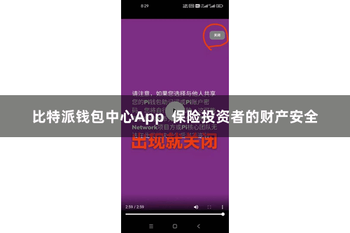 比特派钱包中心App  保险投资者的财产安全