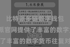 比特派多链数字钱包  比特派官网提供了丰富的数字货币往复对