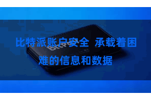 比特派账户安全  承载着困难的信息和数据